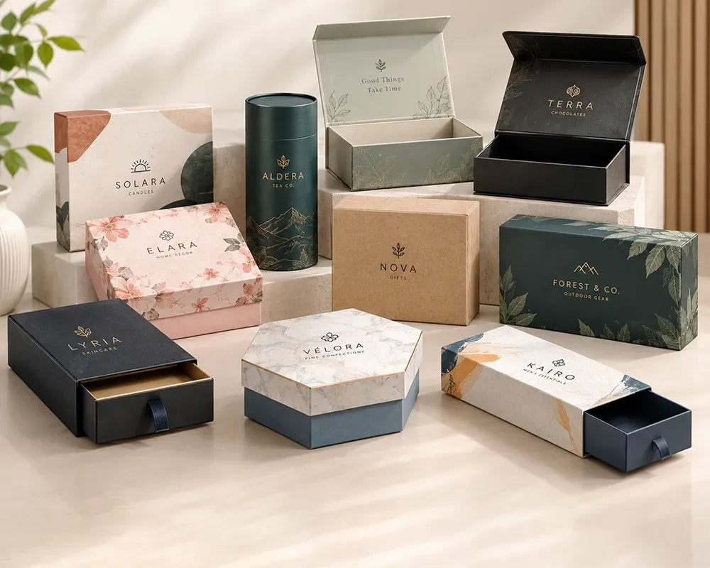 rigid boxes collection in Dubai