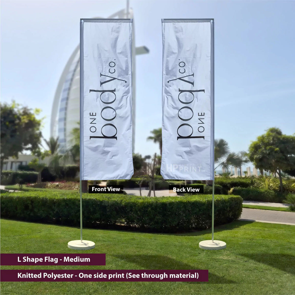L Shaped Flags