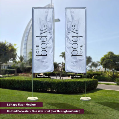 L Shaped Flags
