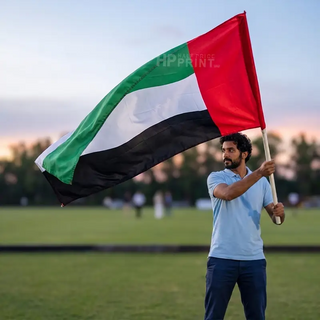 Hand Waving Pole Flag